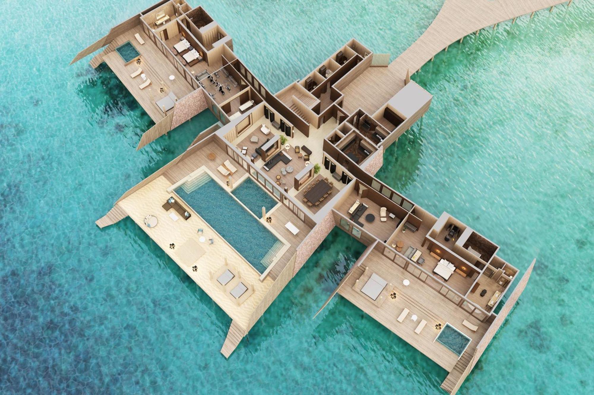 The St. Regis Maldives Vommuli Resort Hulhudheli Екстер'єр фото
