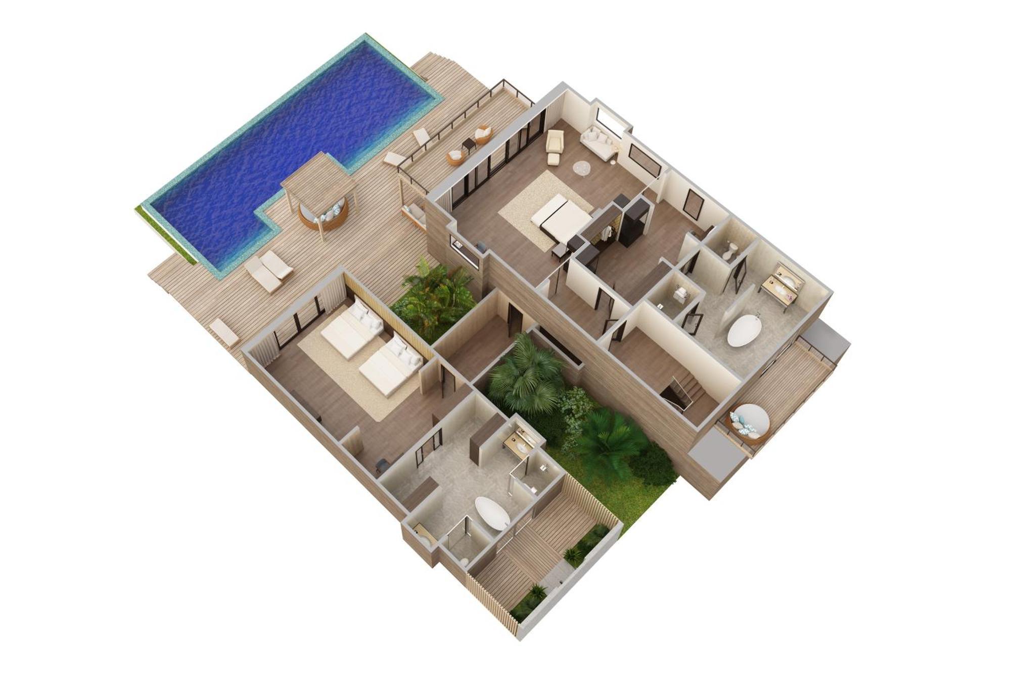 The St. Regis Maldives Vommuli Resort Hulhudheli Екстер'єр фото