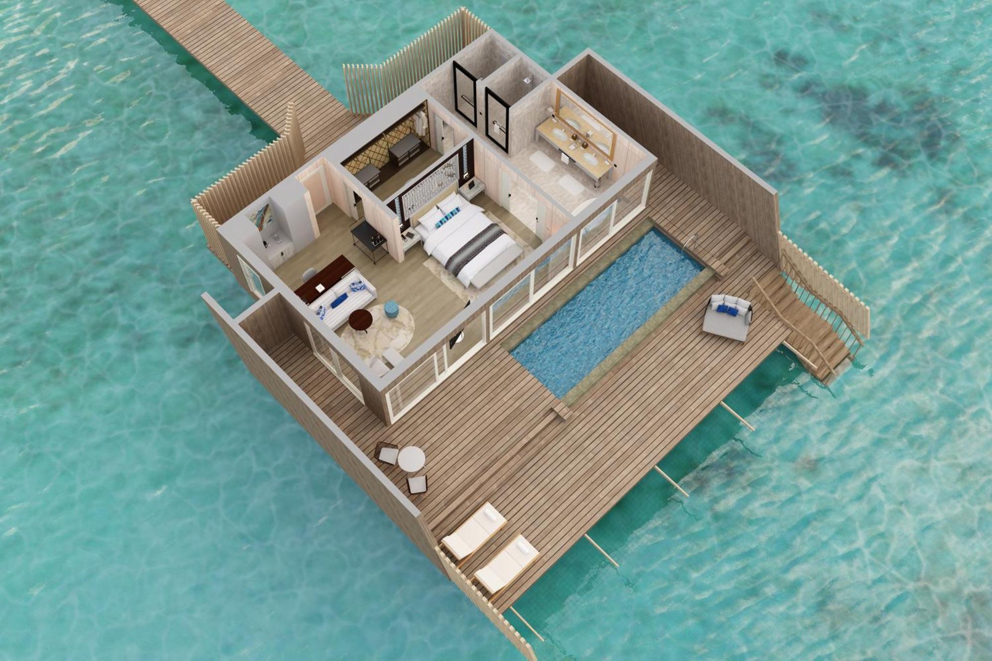 The St. Regis Maldives Vommuli Resort Hulhudheli Екстер'єр фото