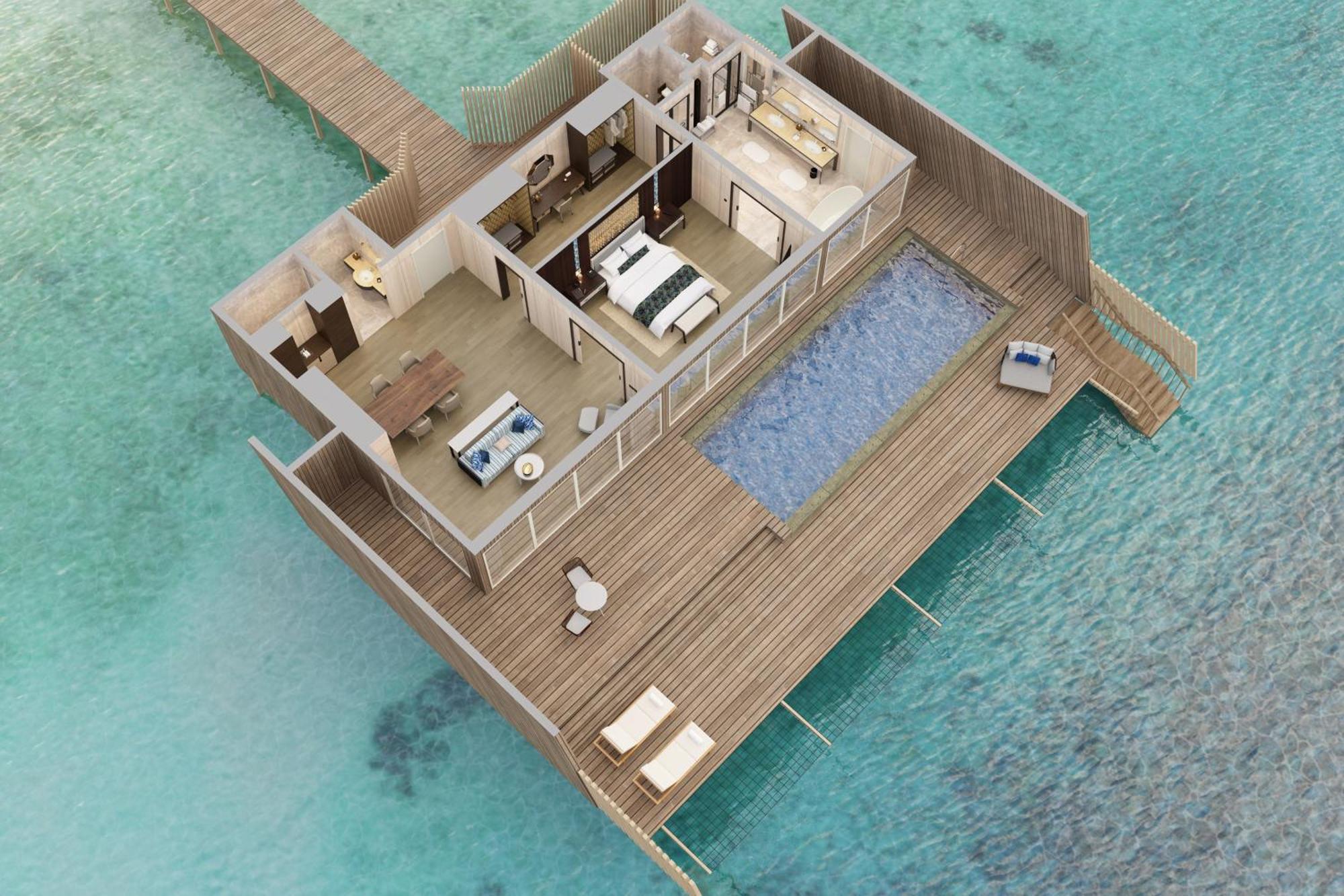 The St. Regis Maldives Vommuli Resort Hulhudheli Екстер'єр фото